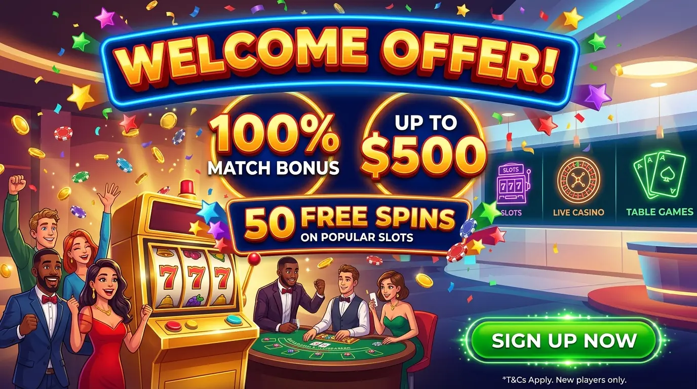 King Billy new player offer